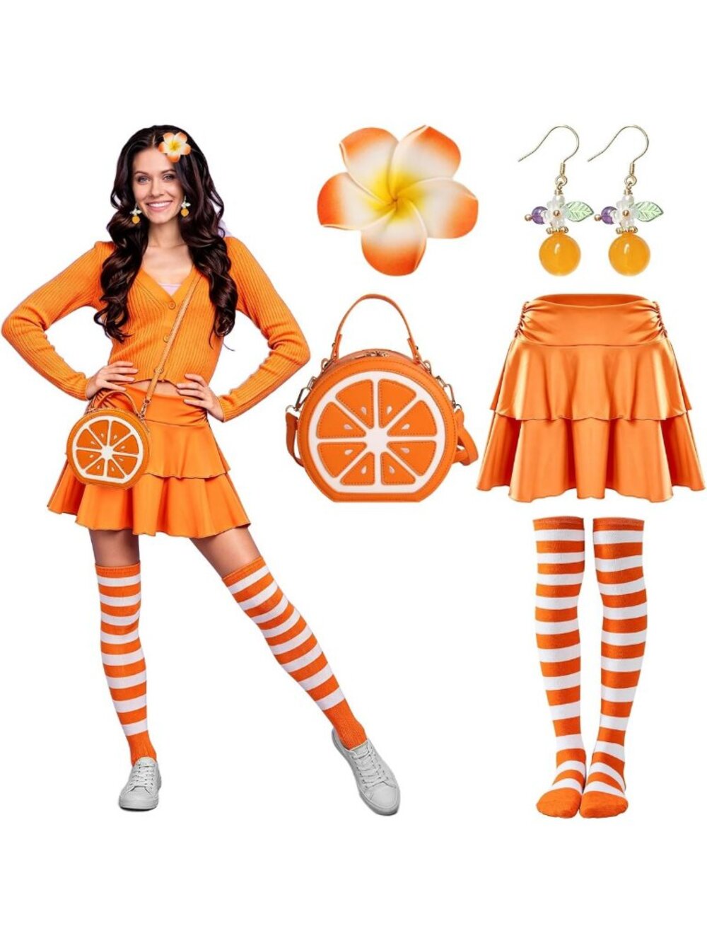 Strawberry Cake Halloween Costume Accessories for Women & Girls - Fun Fruit
